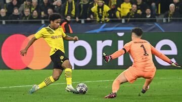 Borussia Dortmund manager Edin Terzić compares Karim Adeyemi to the roadrunner after he scored the only goal in their win over Chelsea.