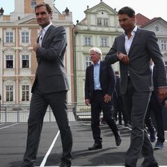 Nadal y Federer quieren jugar juntos los dobles de la Laver