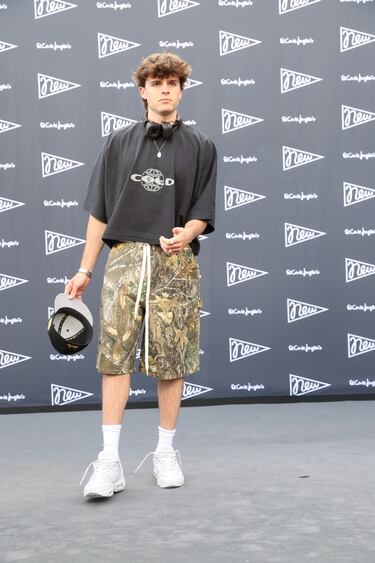 Posando en el photocall de la presentación de la nueva campaña "NEW” del Corte Inglés.

