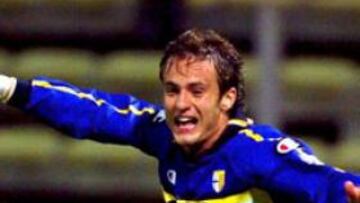 <b>EN FORMA</b>. Su gran temporada le ha hecho candidato a la delantera de Italia en la Eurocopa.