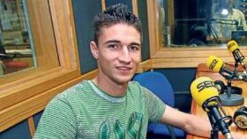 <b>ENTUSIASMADO. </b>Omar está encontrando muchos momentos felices en esta etapa de su breve carrera.