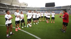 Con Paolo: Segundo día de entrenamiento de Perú en Seúl