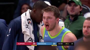 Doncic casi 'devora' al árbitro por la falta que le pitaron: su jugada había levantado al pabellón