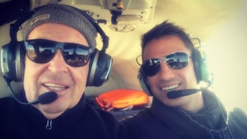 El ex delantero de la UC que se retir&oacute; a los 27 a&ntilde;os para ser piloto de aviones