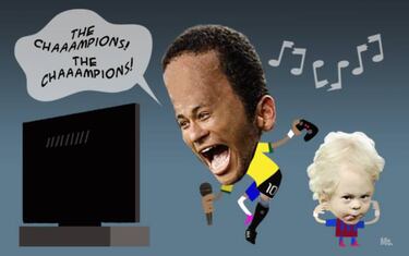 Neymar: “I prefer Messi’s left peg to Cristiano’s right”