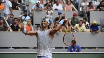 Nadal aterriza y entrena en París