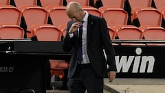 Zidane blames himself again after Valencia defeat