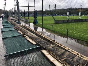 Abegondo tambi¨¦n sucumbe al temporal que azota Galicia