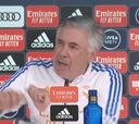 La encendida defensa de Carlo Ancelotti de Courtois: "Si no está en el top ten rompe el carnet"