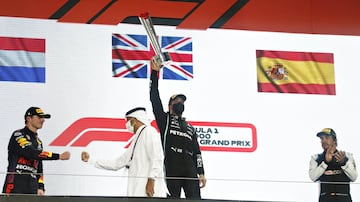 Las mejores imágenes del podio de Alonso en Qatar