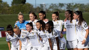 Once inicial del Real Madrid Femenino.