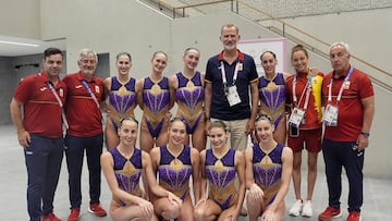 Embrollo en la natación artística