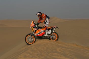 Marc Coma durante el Rally de los Faraones en 2007. En esta competición ha sido vencedor en cinco ocasiones (2005,2006,2007,2010,2011)