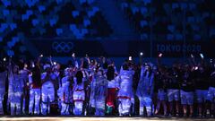 Closing ceremony Tokyo Olympics 2021: performances and flag bearers by country | as it happened