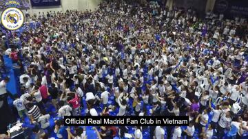 Éxtasis total en la Peña Madridista de Vietnam con la 12ª