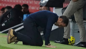 16/11/2025 SPORTING PARTIDO 2ª DIVISION
GIJON ESTADIO EL MOLINON SPORTING-EIBAR BORJA PROTESTA UNA DECISION ARBITRAL
FOTO PACO PAREDES