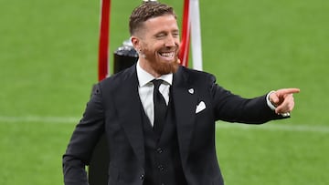 Iker Muniain, en su despedida como jugador del Athletic.