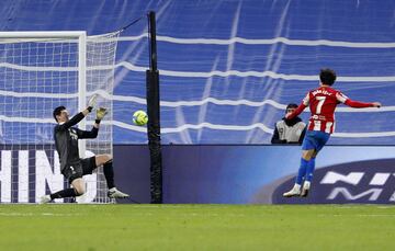 João Félix y Thibaut Courtois.