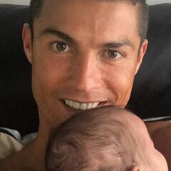 Cristiano, "bendecido" por su hija antes de la Supercopa