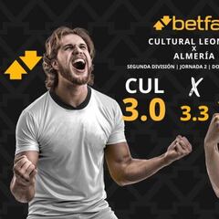 Cultural Leonesa vs. Almería: horario, dónde ver, estadísticas y pronósticos
