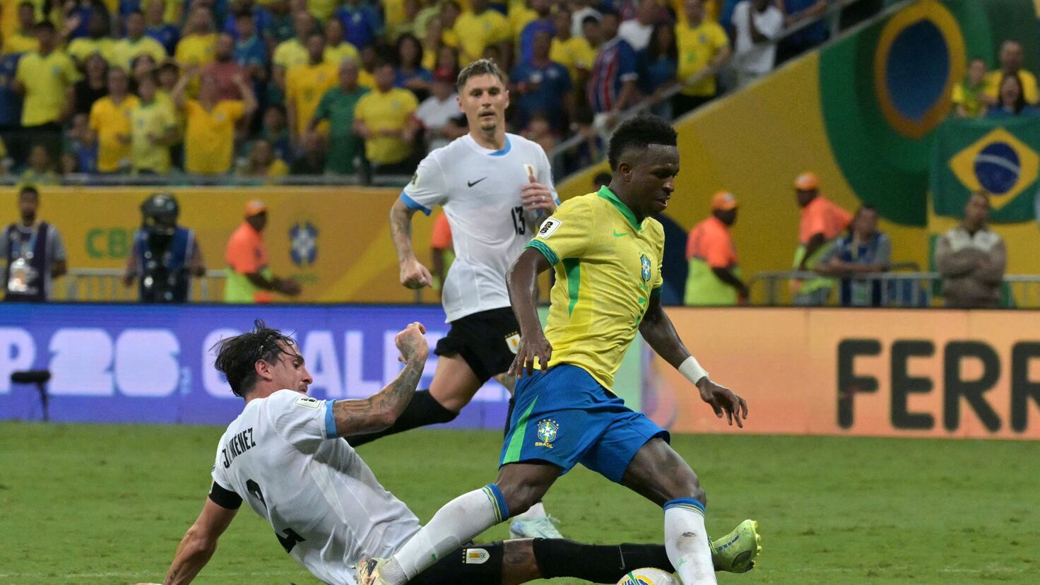 Brazil 1-1 Uruguay summary, score, goals, highlights | World Cup qualifiers