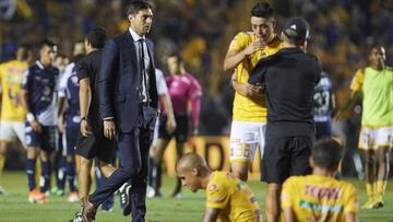 El presidente de Rayados se mostró contento con el trabajo que Diego Alonso ha podido realizar en el club.