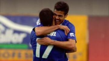 <b>CONFIANZA. </b>Los jugadores del Xerez celebran uno de los goles ante el Tenerife el pasado sábado.