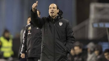 Voro, entrenador del Valencia.