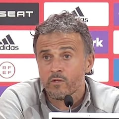 Luis Enrique: "¿Un once tipo? No decidiré por lo que digan Pepe, Manolo o Lucas..."
