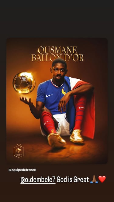 Mbappé, a Dembélé: “Te lo mereces por 1.000”