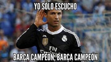 Los memes del título del Barça se acuerdan del Real Madrid