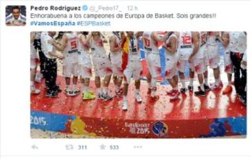 Los VIP felicitan a los Campeones en las Redes Sociales