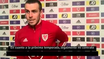 Bale y su futuro en el Madrid: "Decirlo no falta el respeto..."