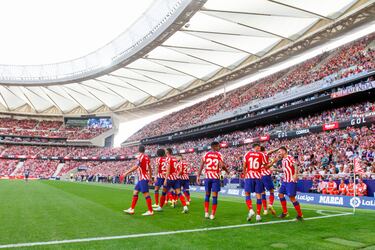 El equipo madrileño es propiedad de Atlético HoldCo. (70.42 %), Idan Ofer (27.8 %) y socios (-1%).