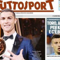 La prensa italiana ya le da la bienvenida a Cristiano