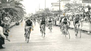 Pierino Gavazzi, ganador de etapa en la Volta.