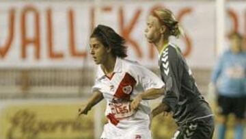 Keka, en el partido de ida.