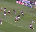 La gran participación de Isla en el primer gol del clásico entre Flamengo y Fluminense