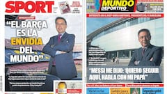 Tour de Bartomeu por la prensa de Barcelona