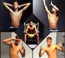 Neymar, como Cristiano Ronaldo, ya posa también en calzoncillos