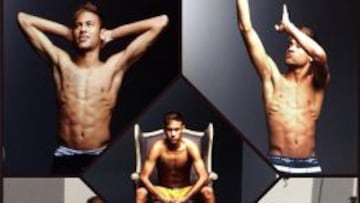 El futbolista del Barça aprovechó el fin de semana para rodar un anuncio y para lucir cuerpo ante sus hinchas en Instagram.