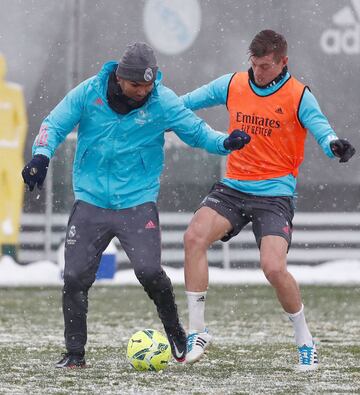 Casemiro y Kroos