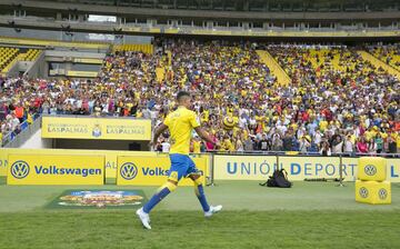 La presentación de Vitolo con Las Palmas, en imágenes