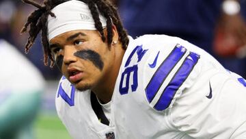 The NFL announced a suspension for Cowboys&#039; Trysten Hill after he punched Las Vegas Raiders&#039;John Simpson following the. final whistle on Sunday night