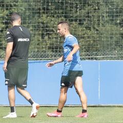 Menudo da el susto en la primera sesión de Borges con el Depor