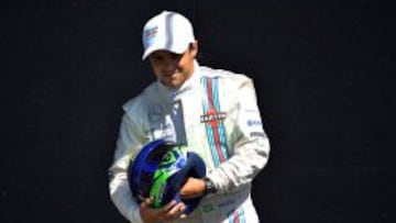 Massa llevará las iniciales de Schumacher en su casco