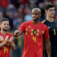 Belgium 2018 World Cup squad: Kompany in despite injury