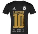 El Real Madrid pondrá a la venta camisetas de "la Décima"