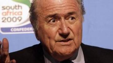 <strong>BUENO.</strong> Blatter afirmó que el fichaje de Cristiano Ronaldo por el Madrid es bueno para el fútbol.