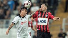 Medel y Roco fueron titulares en derrota de Besiktas